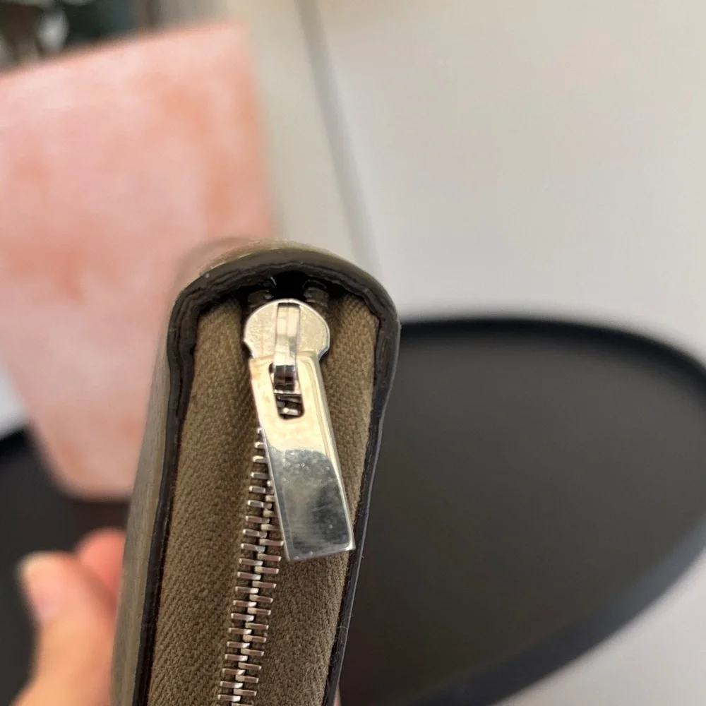 Celine Drummed Calfskin Zip Wallet - Picture 10 of 17